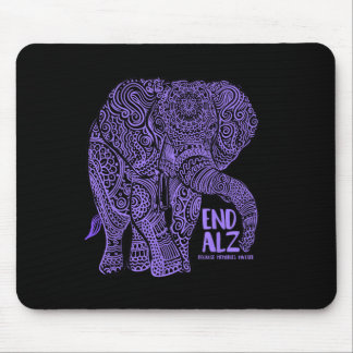 Mousepad Roupas e Conscientização do Elefante Roxo Heimerhe