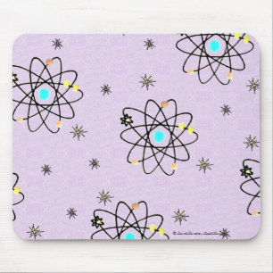 Mousepad Roupas e Presentes Lavanda com Estampa Atômica dos