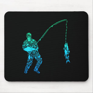 Mousepad Roupas e Presentes Legais para Pescador Ideias de