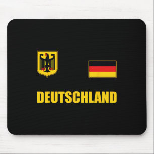 Mousepad Roupas Vestuário Alemanha Desenho Deutschland Band