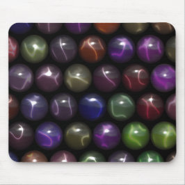 Mousepad Rows Of Catseye Marbles