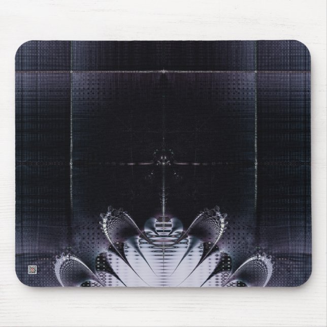 Mousepad Roxo Abstrato (Frente)