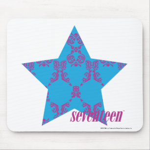 Mousepad Roxo-Aqua 2 do damasco