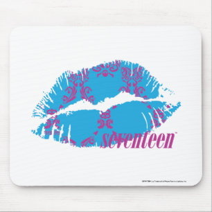 Mousepad Roxo-Aqua do damasco