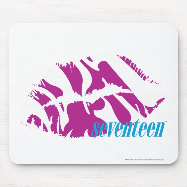 Mousepad Roxo da zebra (Frente)