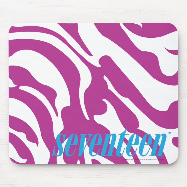 Mousepad Roxo da zebra (Frente)