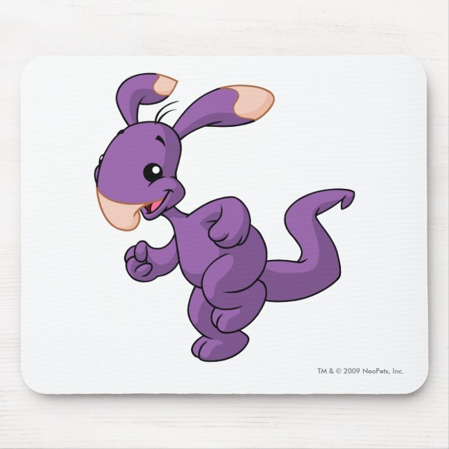 Mousepad Roxo de Blumaroo (Frente)