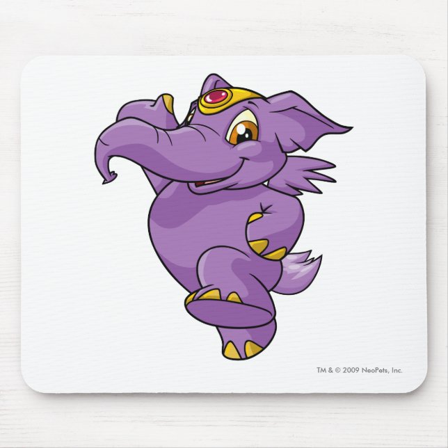 Mousepad Roxo de Elephante (Frente)