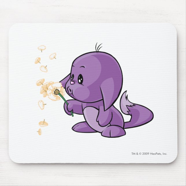Mousepad Roxo de Kacheek (Frente)