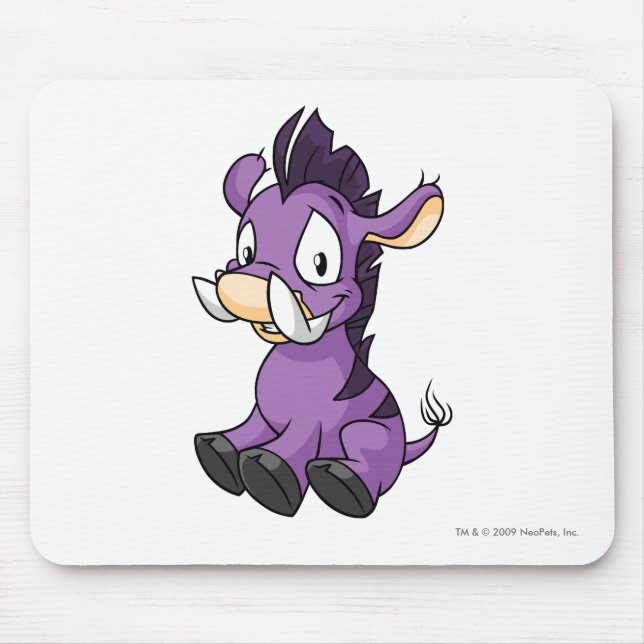 Mousepad Roxo de Moehog (Frente)