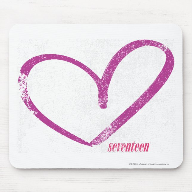 Mousepad Roxo de OpenHeart (Frente)