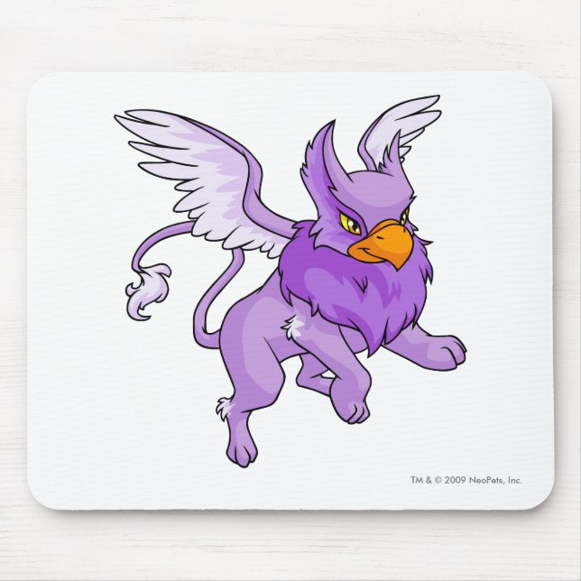 Mousepad Roxo do Eyrie (Frente)