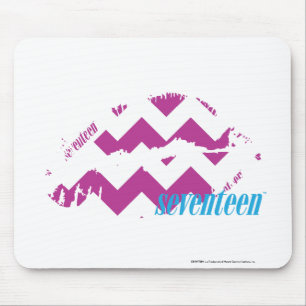 Mousepad Roxo do ziguezague