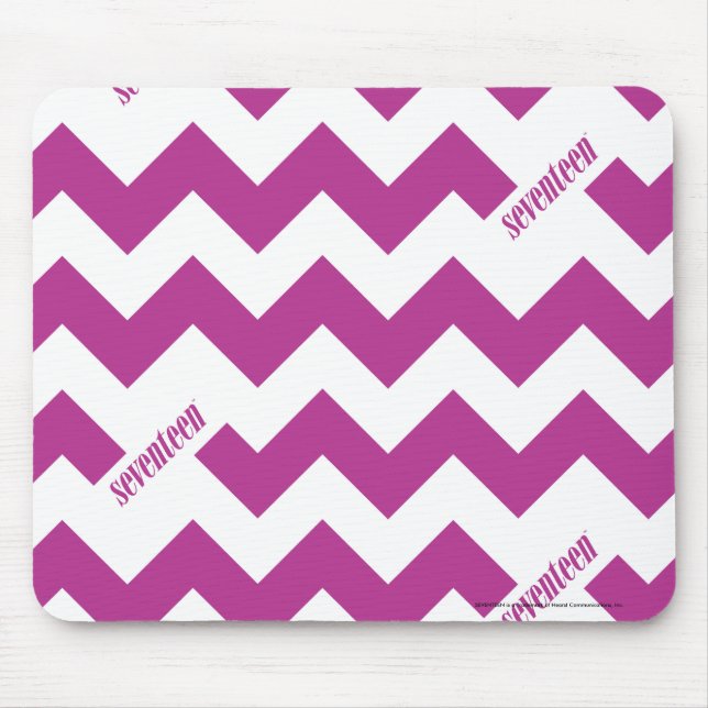 Mousepad Roxo do ziguezague (Frente)