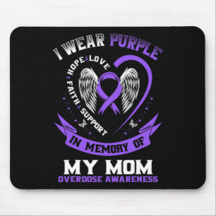 Mousepad Roxo Em Memória Da Minha Mãe Consciência Da Sobred