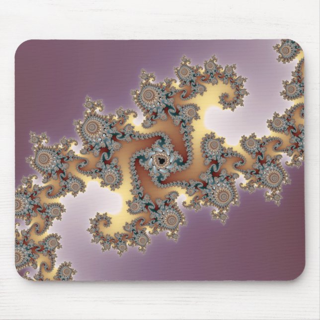 Mousepad Roxo - Fractal (Frente)