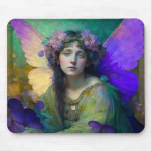 Mousepad Roxo Green Fairy Fantasy Art