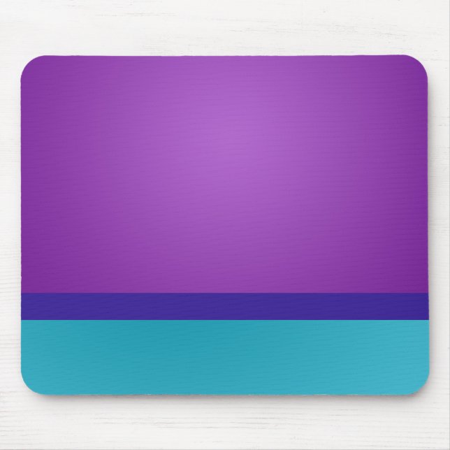 Mousepad Roxo Real Azul Ciano Mousemat (Frente)