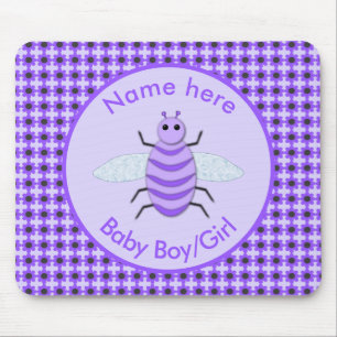 Mousepad Roxo Roxo Roxo Abelhas Sexo Neutro