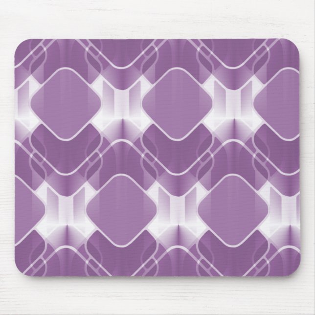Mousepad Roxos do Hipster Retro, Roxo (Frente)