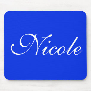 Mousepad Royal Blue Mousepad, Nome Personalizado
