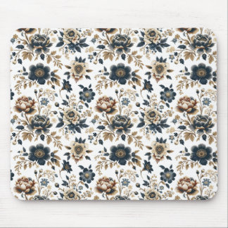 Mousepad Royal Vintage Floral Pattern