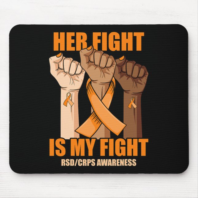 Mousepad RSD Sensibiliza Sua Luta É A Minha Mão De Luta (Frente)