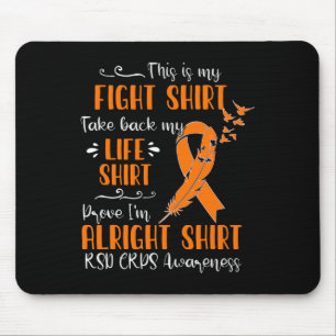 Mousepad RSD Sensibilização CRPS Minha Luta