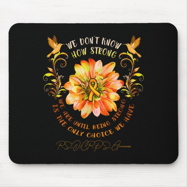 Mousepad Rsrps Awareness Flower We Dont Know How Strong  (Frente)