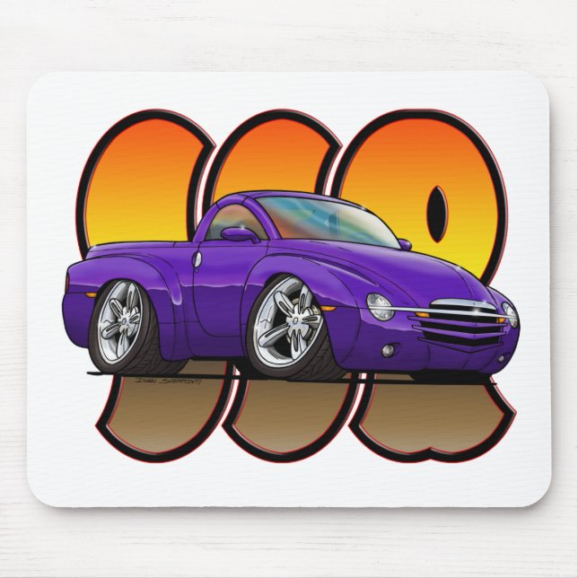 Mousepad RSS de Chevy Roxo (Frente)