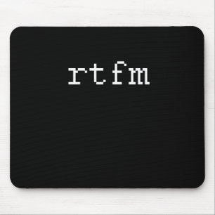 MOUSEPAD RTFM