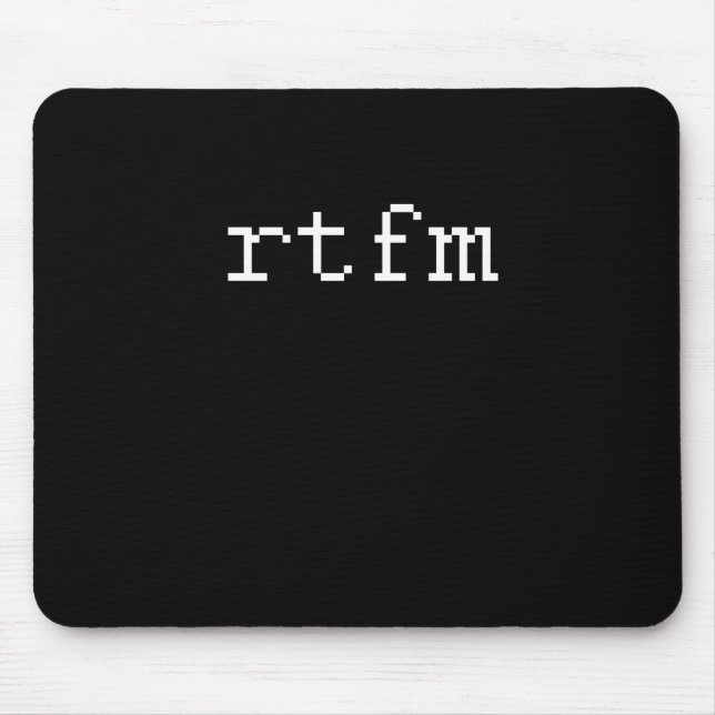 MOUSEPAD RTFM (Frente)