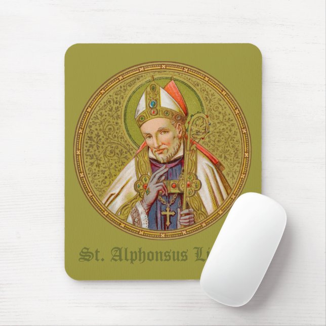 Mousepad Rua. Alphonsus Liguori (SNV 02) (Redondo) (Com mouse)