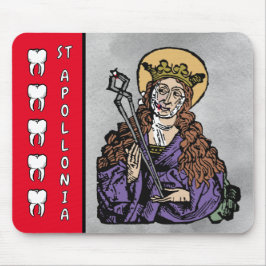 Mousepad Rua. Apolonia com dente pulsado (Nuremberga)