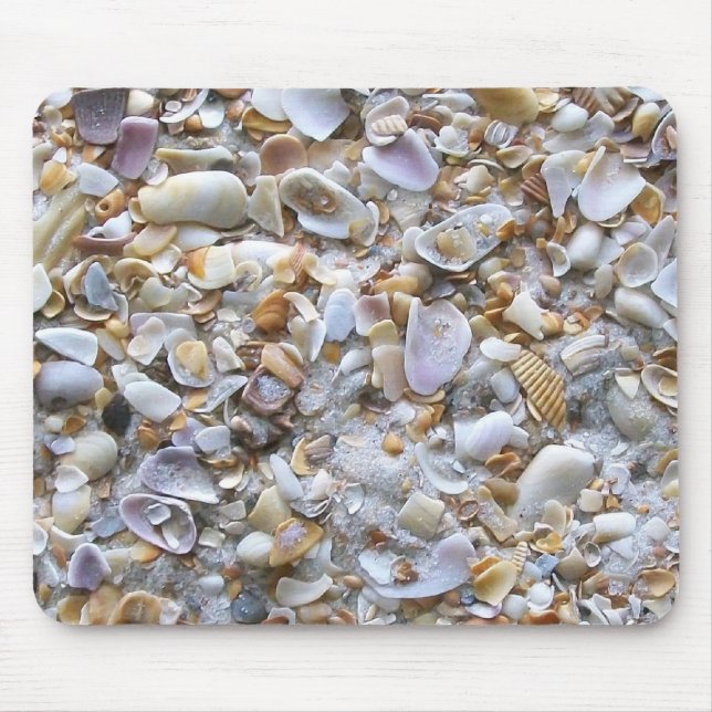 Mousepad Rua. Areia Agostosa da Praia (Frente)