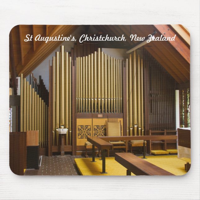 Mousepad Rua Augustine, ChristChurch (Frente)