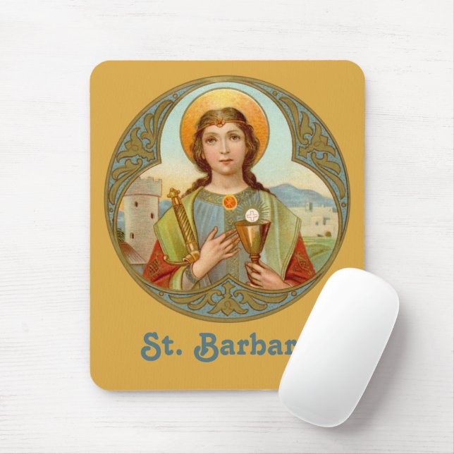 Mousepad Rua. Barbara (BK 001) Vertical (Com mouse)