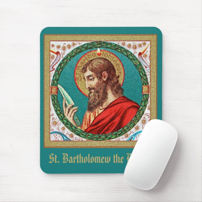 Mousepad Rua. Bartolomeu o postle (JMAS 03) (Com mouse)