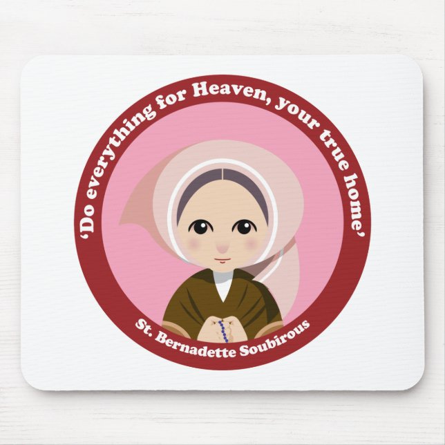Mousepad Rua Bernadette Soubirous (Frente)