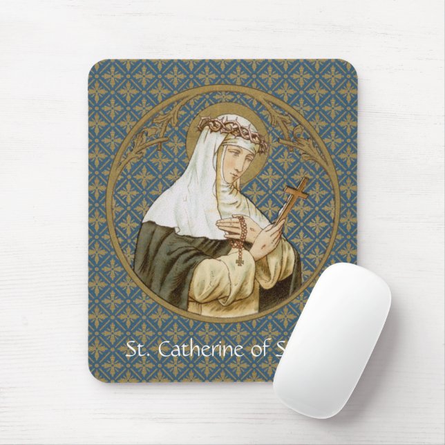 Mousepad Rua. Catherine de Siena (BK 19) (Com mouse)