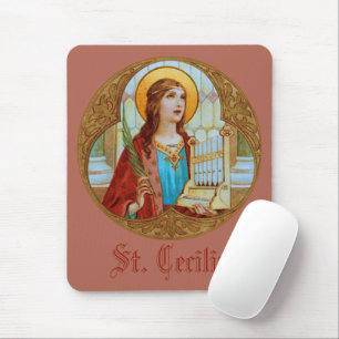 Mousepad Rua. Cecília de Roma (BK 003) Vertical