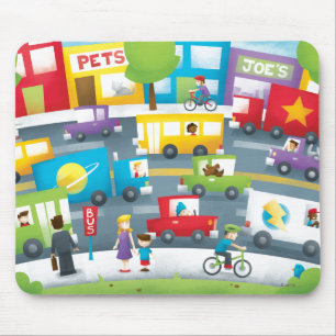 Mousepad Rua da cidade