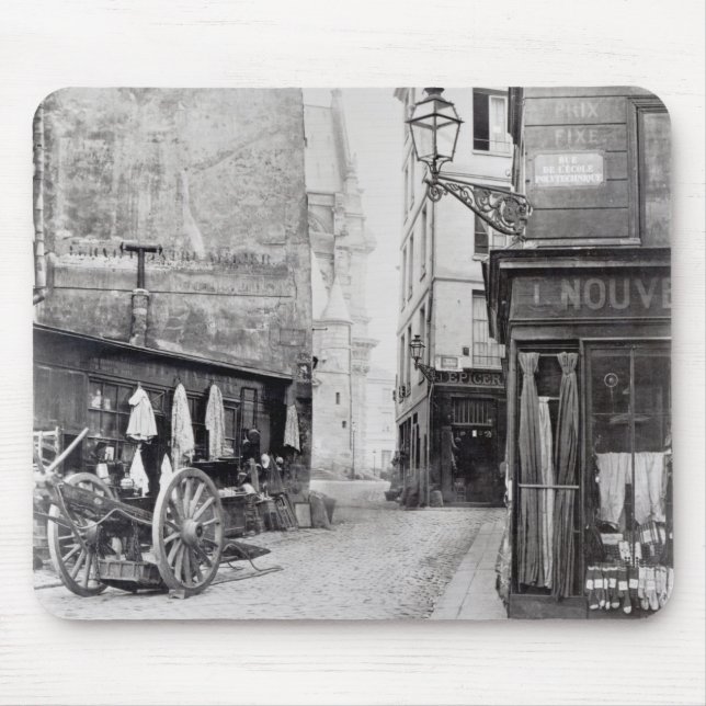 Mousepad Rua de la Montagne Sainte-Genevieve (Frente)