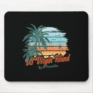 Mousepad Rua de praia da Virgin Island, Thomas Shirt Perdeu