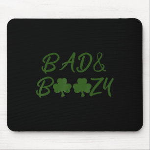 Mousepad Rua divertida Patrick Day Bebendo Tee Gift Diverti