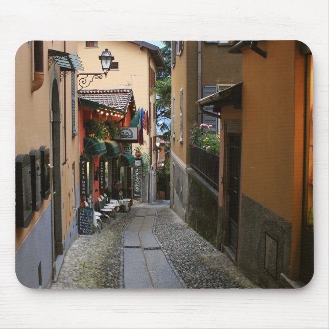 Mousepad Rua do Cobblestone em Bellagio (Frente)