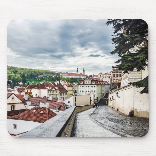 Mousepad Rua em Praga centro (Frente)