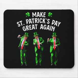 Mousepad Rua Engraçado de Dança de Trump.