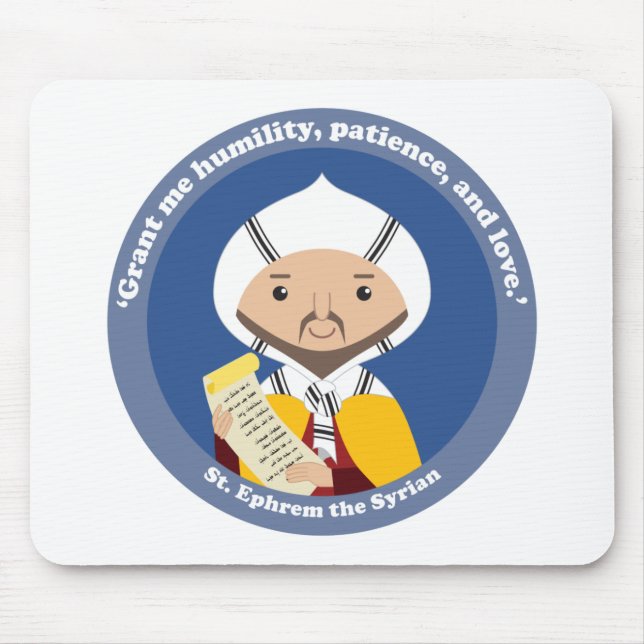 Mousepad Rua. Ephrem da Síria (Frente)