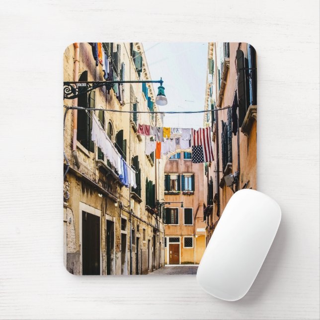 Mousepad Rua estreita de Veneza (Com mouse)